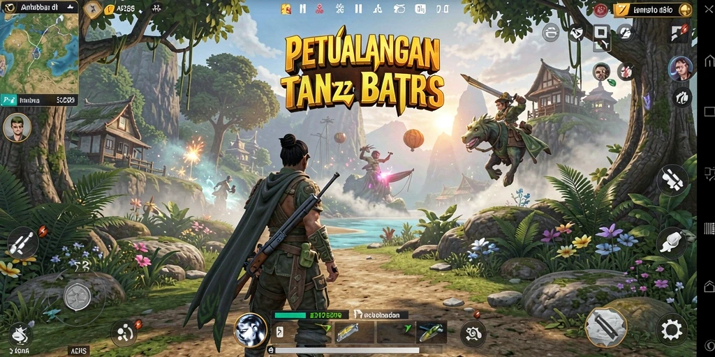 Tampilan mendalam dari gameplay dunia terbuka di API288.