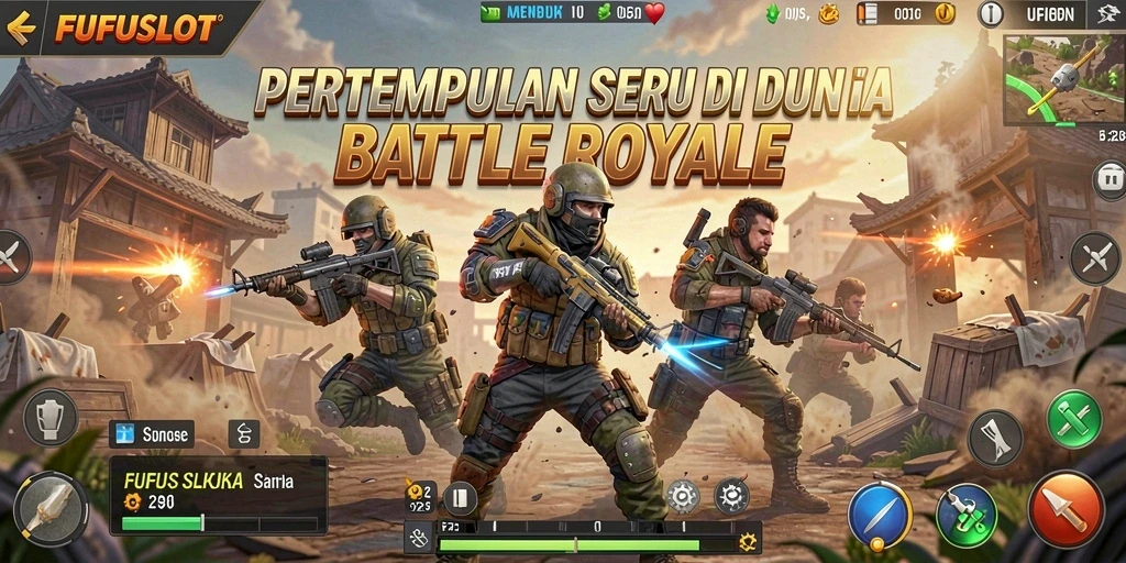 Tampilan gameplay FUFUSLOT yang menegangkan dan seru.