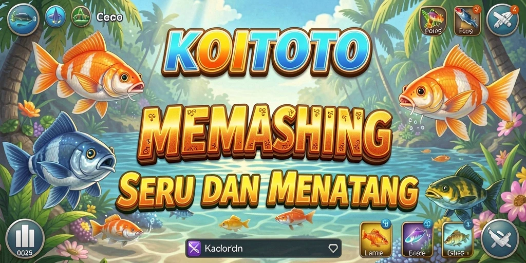 Tangkapan ikan besar dalam gameplay KOITOTO yang menarik.
