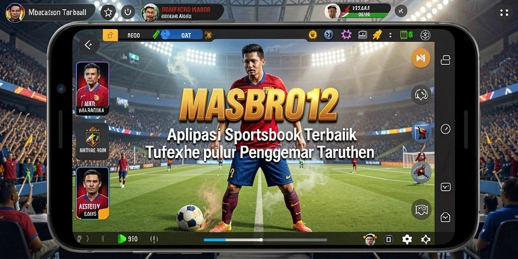 Tampilan dinamis dan menarik dari gameplay Sportsbook MASBRO12.