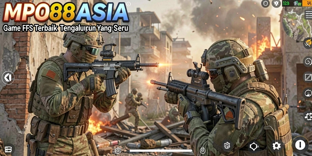 Tampilan gameplay seru dari MPO88ASIA saat bertempur di medan perang.