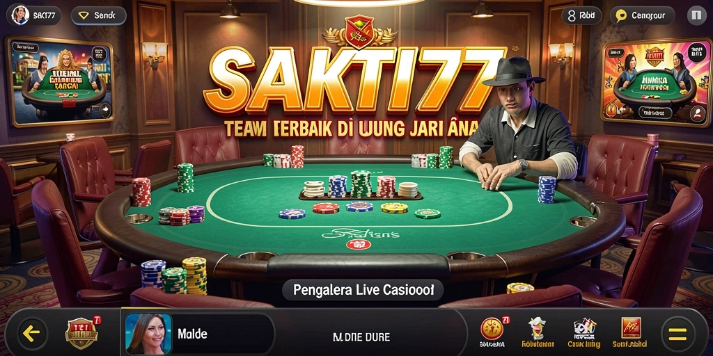 Gameplay nyata SAKTI77 yang memukau dari dealer profesional.