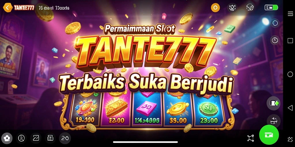Screenshot gameplay TANTE777 yang menampilkan aksi seru permainan Slot.